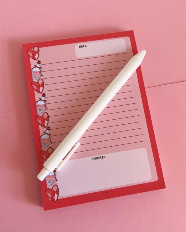 Dave’s Love Spell A6 Lined Notepad - Image 3
