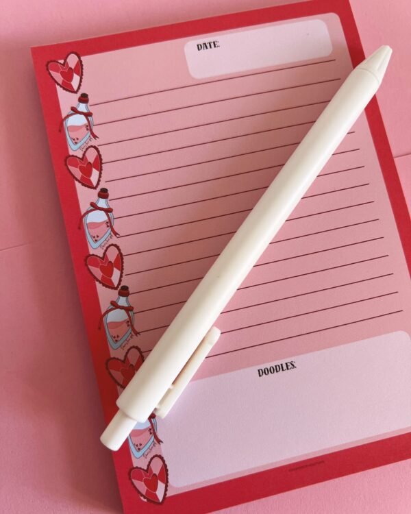 Dave’s Love Spell A6 Lined Notepad - Image 2
