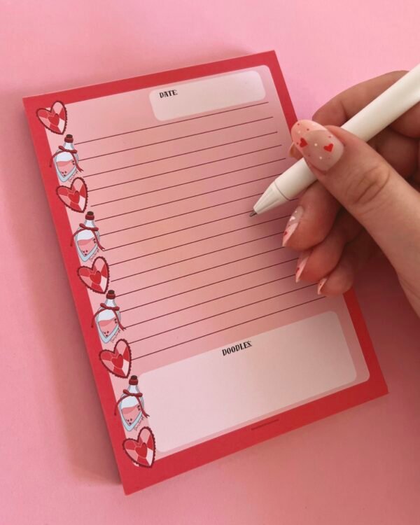 Dave’s Love Spell A6 Lined Notepad