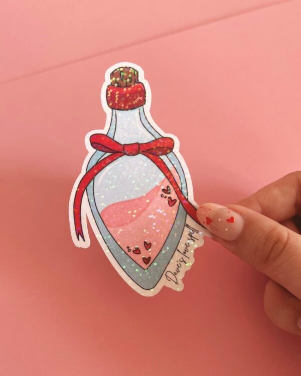 Dave’s Love Spell Holographic Sticker
