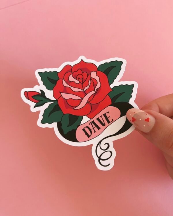 Dave Rose Sticker