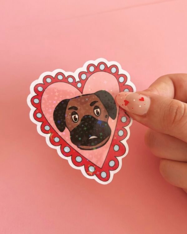 For The Love Of Dave Holographic sticker