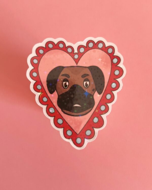 For The Love Of Dave Holographic sticker - Image 2