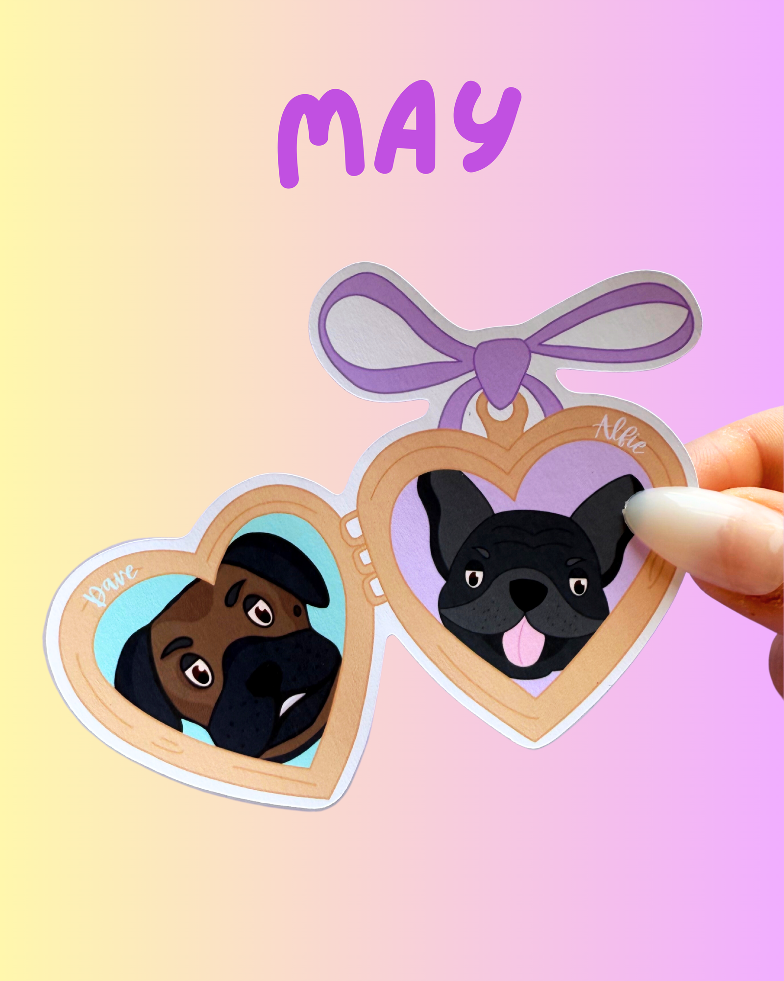 Dave’s Monthly Sticker Club- May