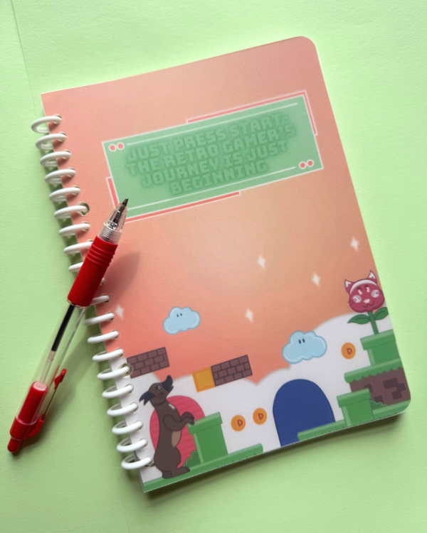 The Retro Gamer’s Journey Is Just Beginning Notebook