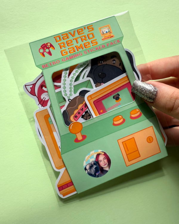 Retro Gamers Sticker Pack - Image 2