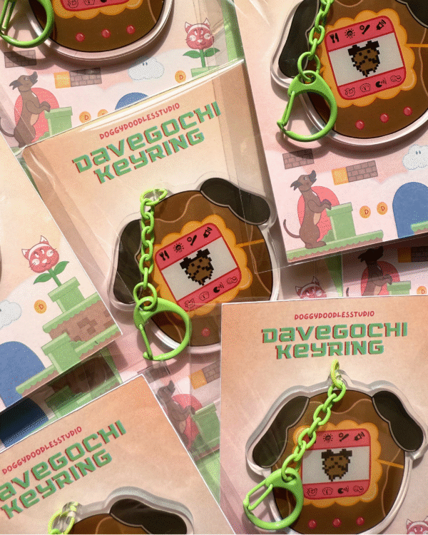 Davegotchi Keyring
