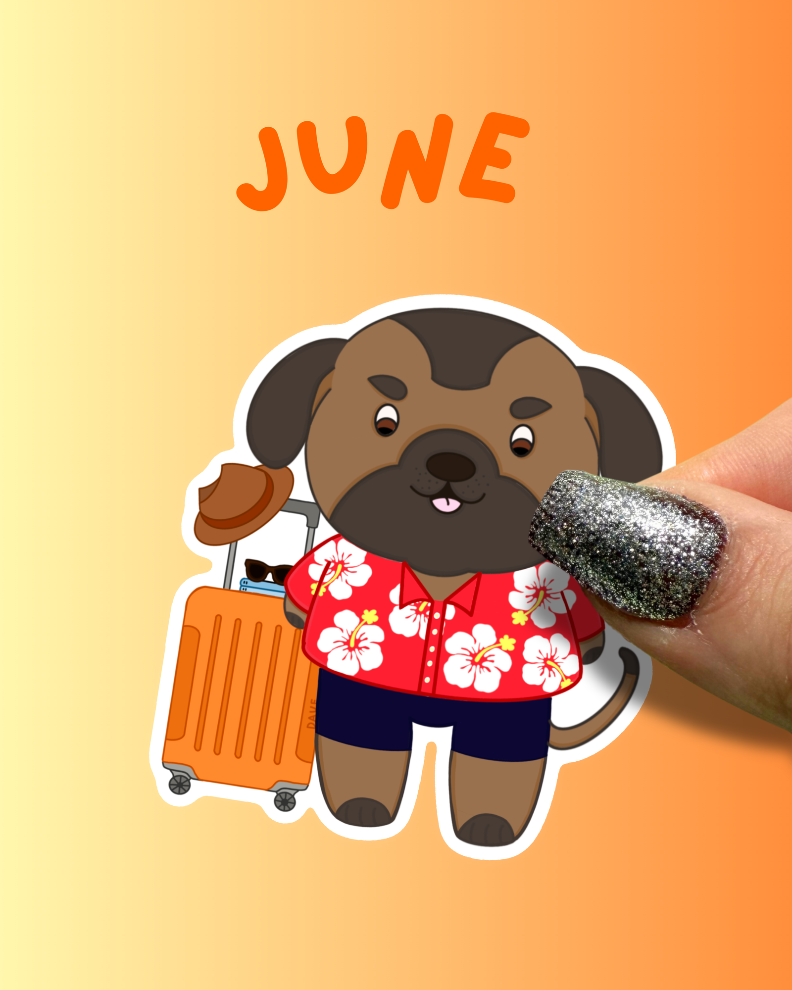 Dave’s Monthly Sticker Club - June