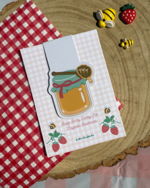 Honey Pot Magnetic Bookmark