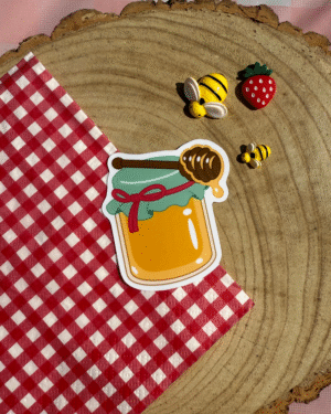 Honey Pot Waterproof Sticker