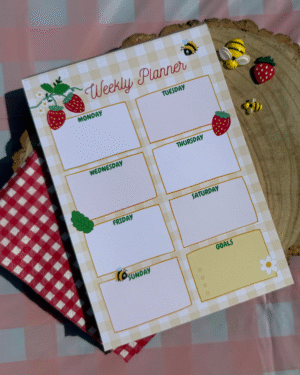 Buzz Berry Weekly Planner Notepad