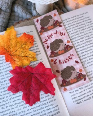 Happy Hedgehog Bookmark
