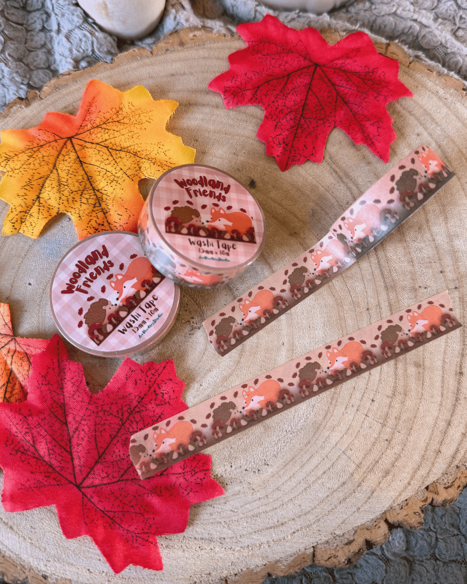 Woodland Friends Washi Tape