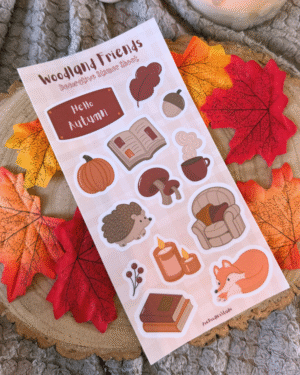 Woodland Friends Decorative Sticker Sheet