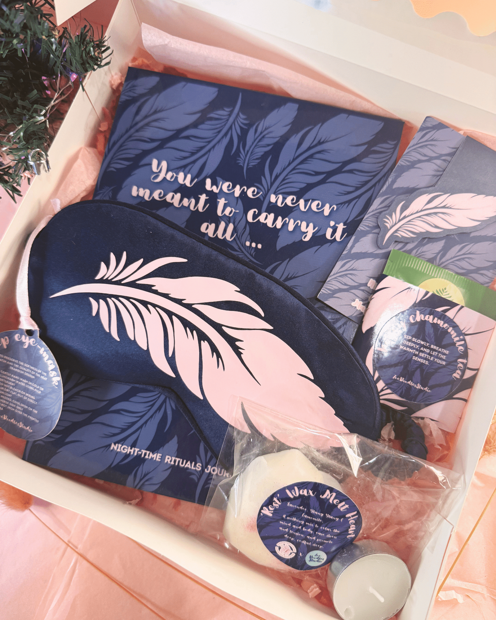 'Night Time Rituals' Bundle Box- Self Care Evening Gift Set